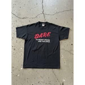 Vintage D.A.R.E. “To Resist Drugs and Violence” T-Shirt 1990s XL, Made in USA